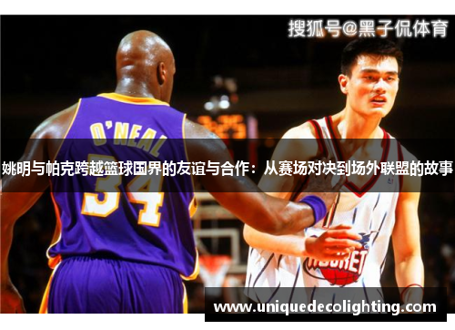姚明与帕克跨越篮球国界的友谊与合作：从赛场对决到场外联盟的故事