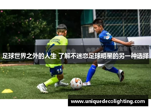 足球世界之外的人生 了解不迷恋足球明星的另一种选择