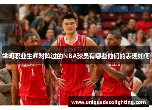 姚明职业生涯对阵过的NBA球员有哪些他们的表现如何