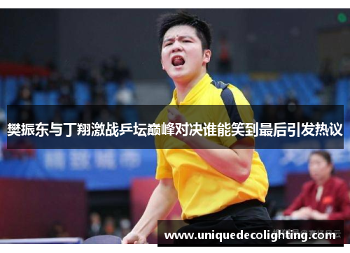 樊振东与丁翔激战乒坛巅峰对决谁能笑到最后引发热议